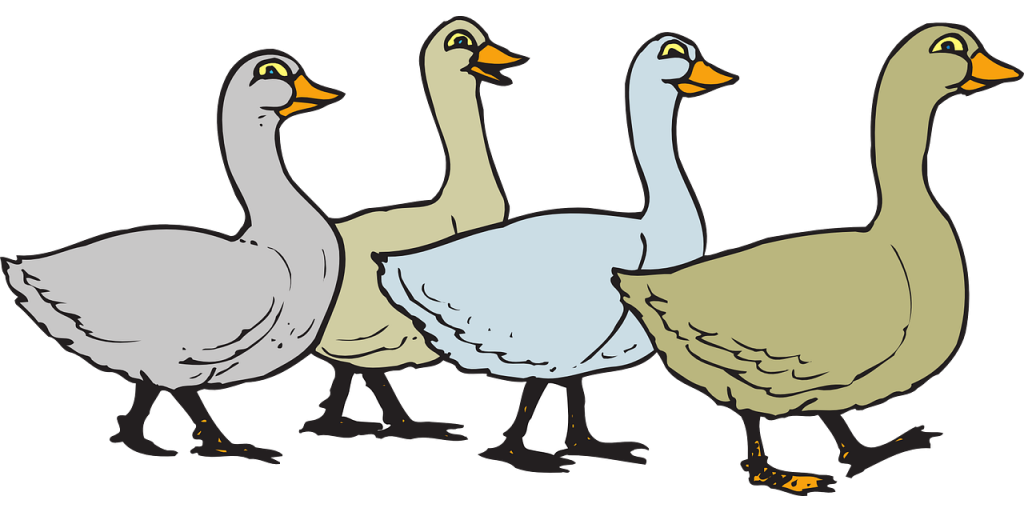 The History of Goosey Goosey Gander