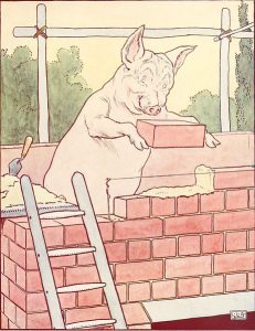 Brick pig