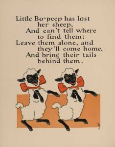 History of Little Bo Peep
